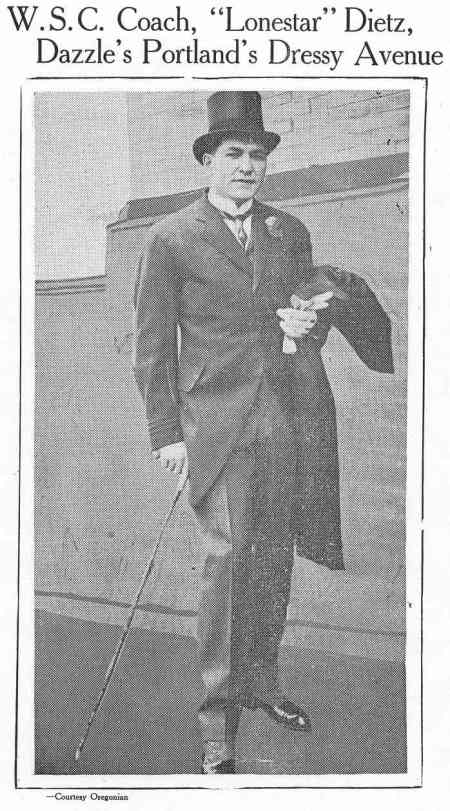 Lone Star decked out in Portland, 1915