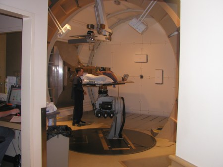 Undergoing Proton Therapy