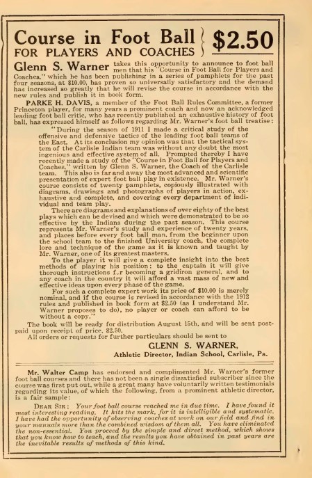 1912SpaldingGuide Warner ad